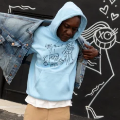 Fisher Price x André Saraiva Light Blue Hoodie