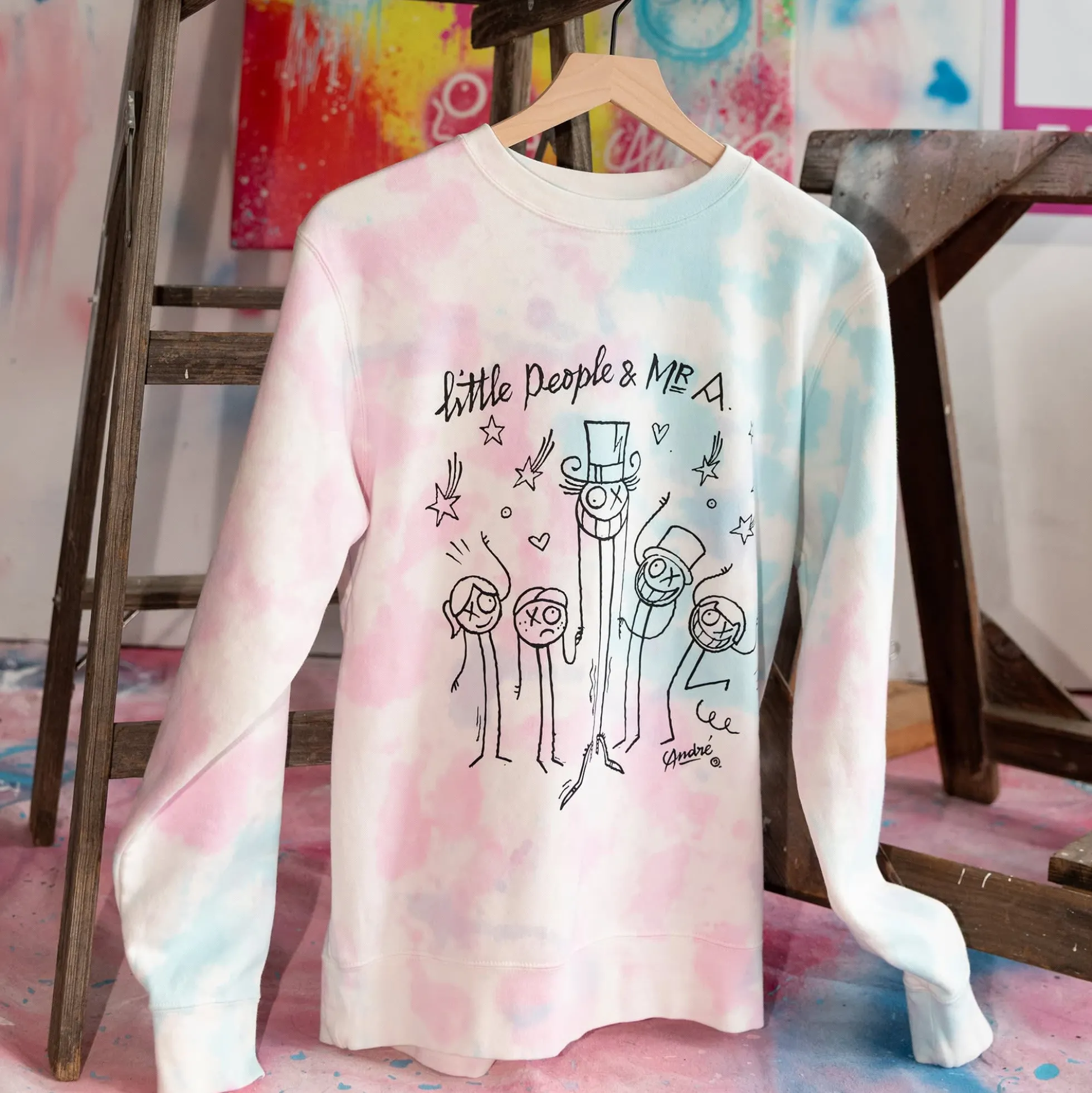 Fisher Price x André Saraiva Multi Tie Dye Sweatshirt