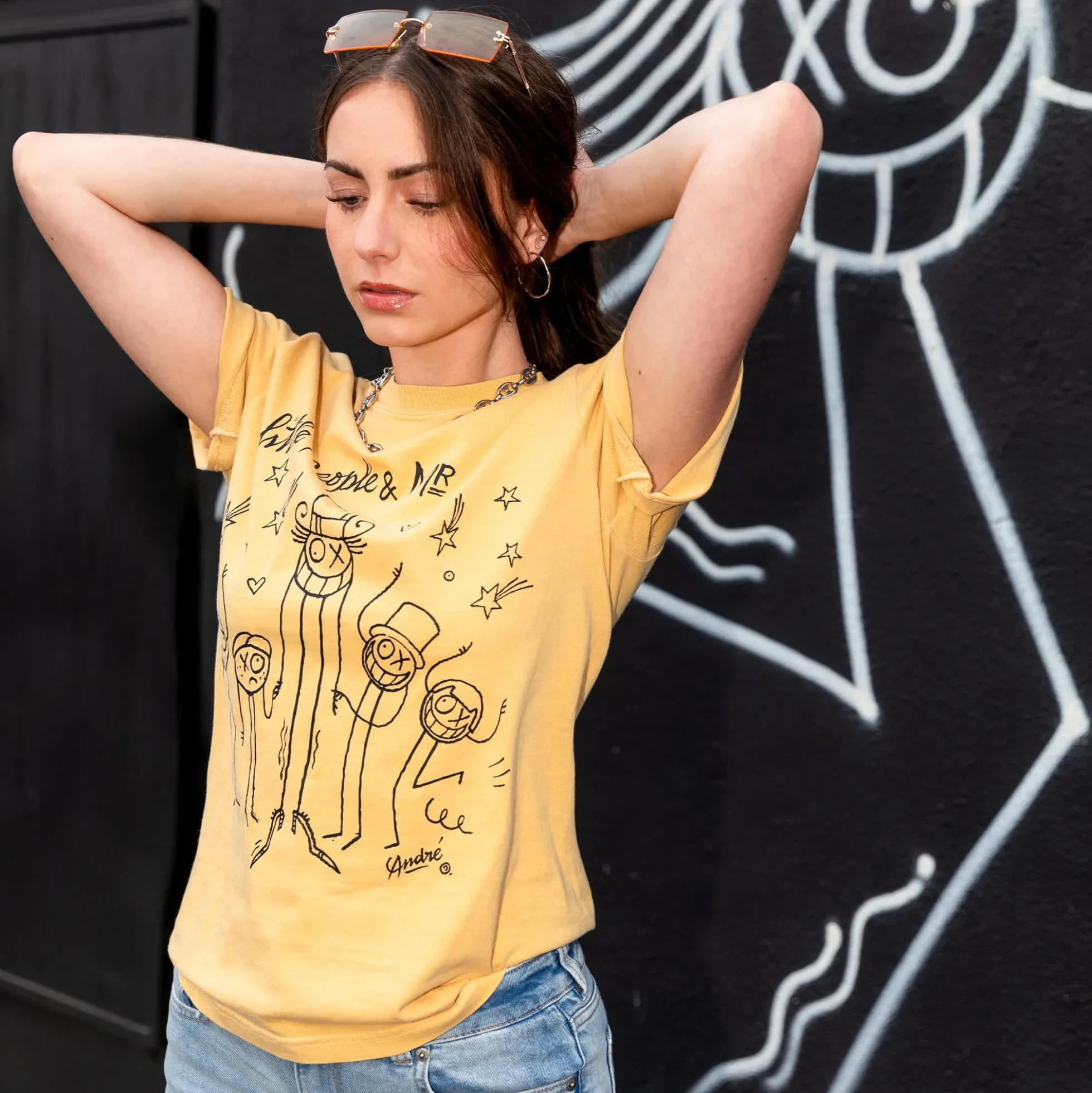 Fisher Price x André Saraiva Yellow T-shirt