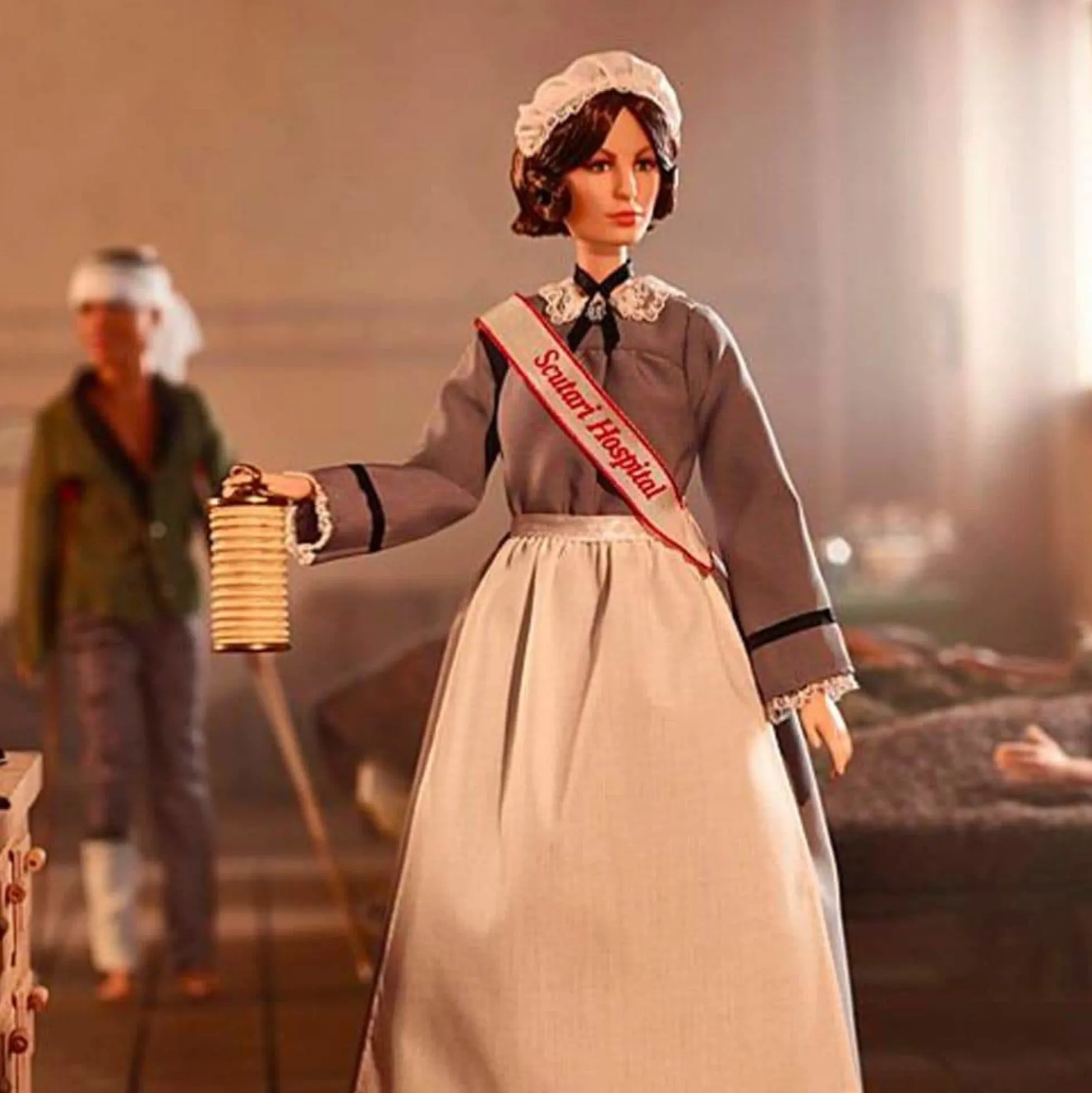 Florence Nightingale Barbie Inspiring Women Doll