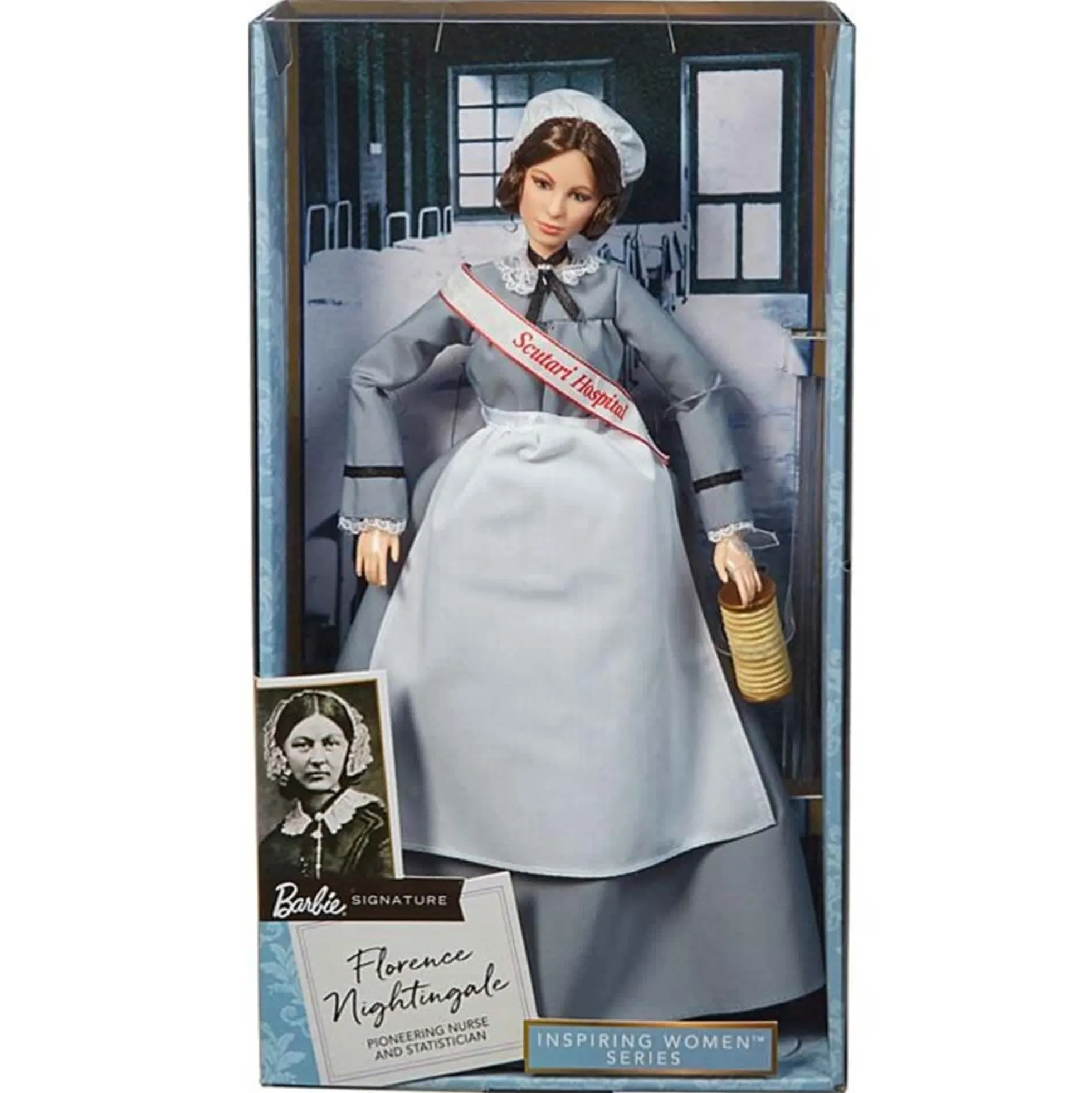 Florence Nightingale Barbie Inspiring Women Doll