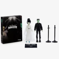 Frankenstein & Bride of Frankenstein Monster High Skullector Doll Set