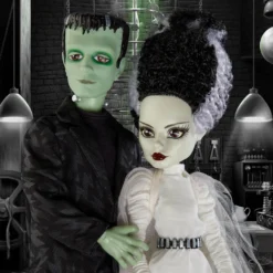 Frankenstein & Bride of Frankenstein Monster High Skullector Doll Set