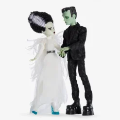 Frankenstein & Bride of Frankenstein Monster High Skullector Doll Set