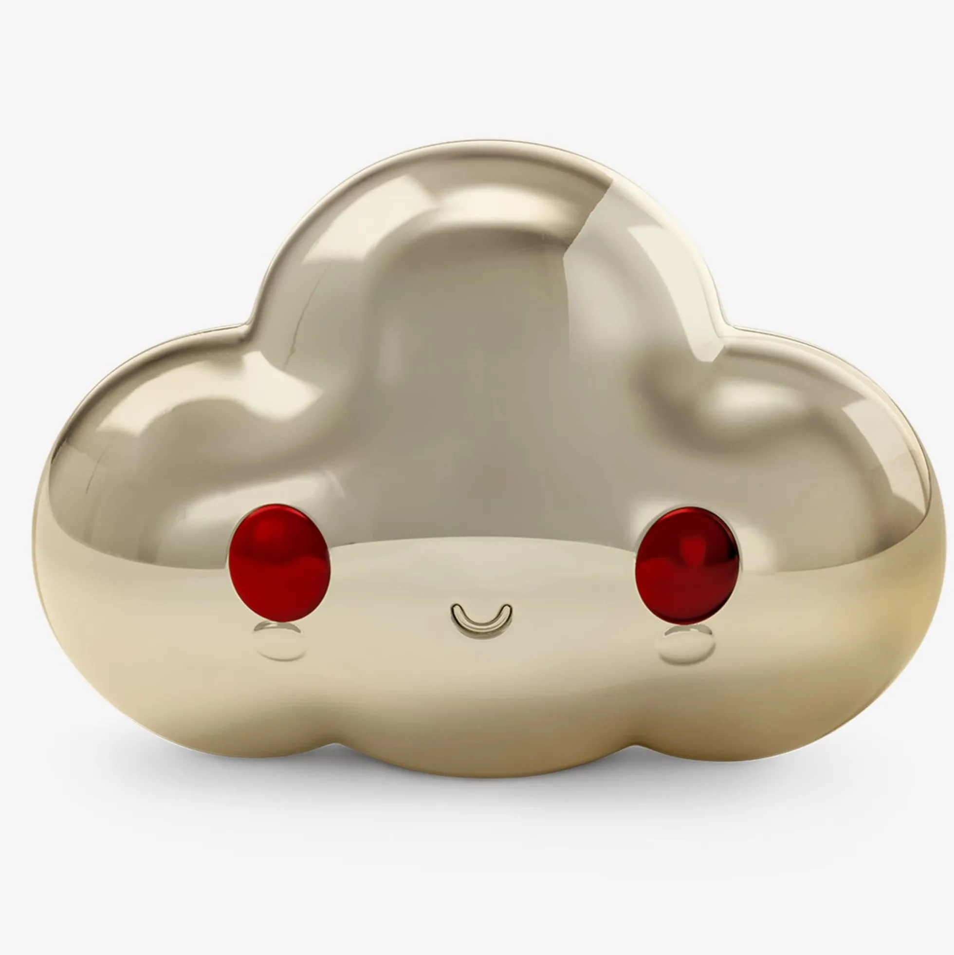 FriendsWithYou Lucky Little Cloud Magic 8 Ball Gold Amulet