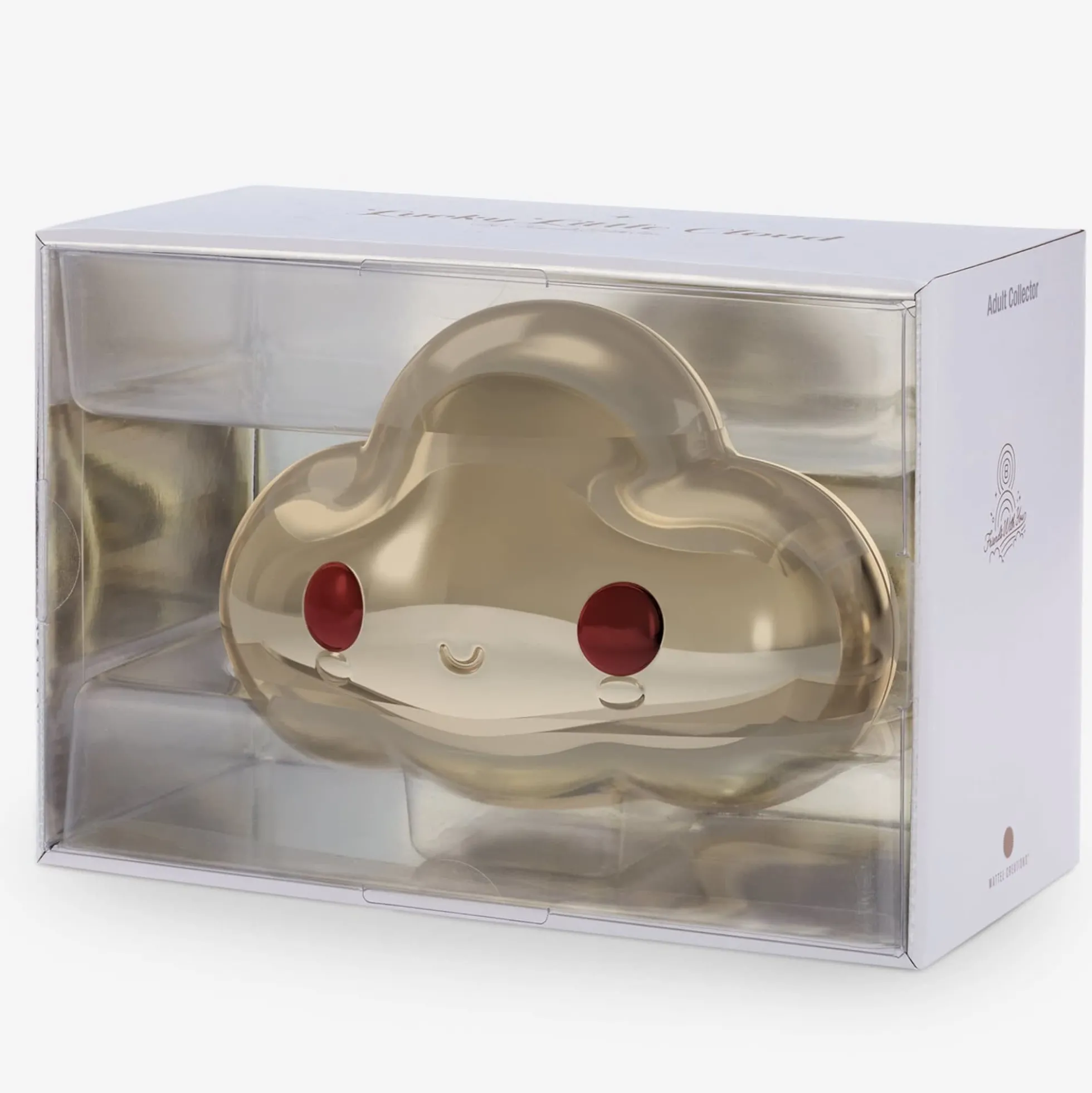 FriendsWithYou Lucky Little Cloud Magic 8 Ball Gold Amulet
