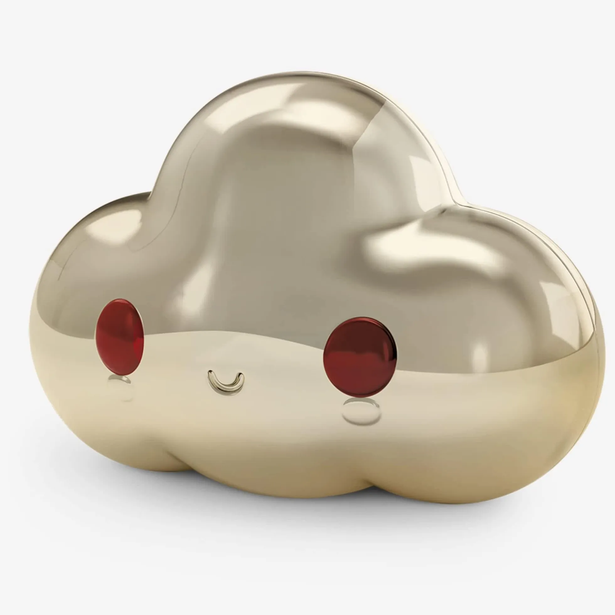 FriendsWithYou Lucky Little Cloud Magic 8 Ball Gold Amulet