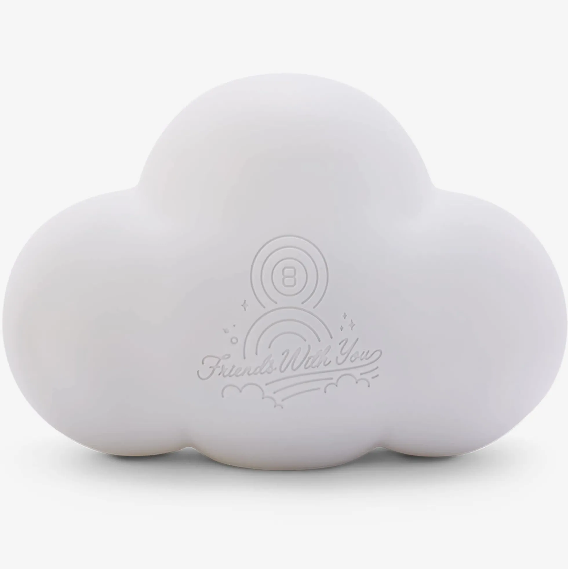 FriendsWithYou Lucky Little Cloud Magic 8 Ball Cloud White