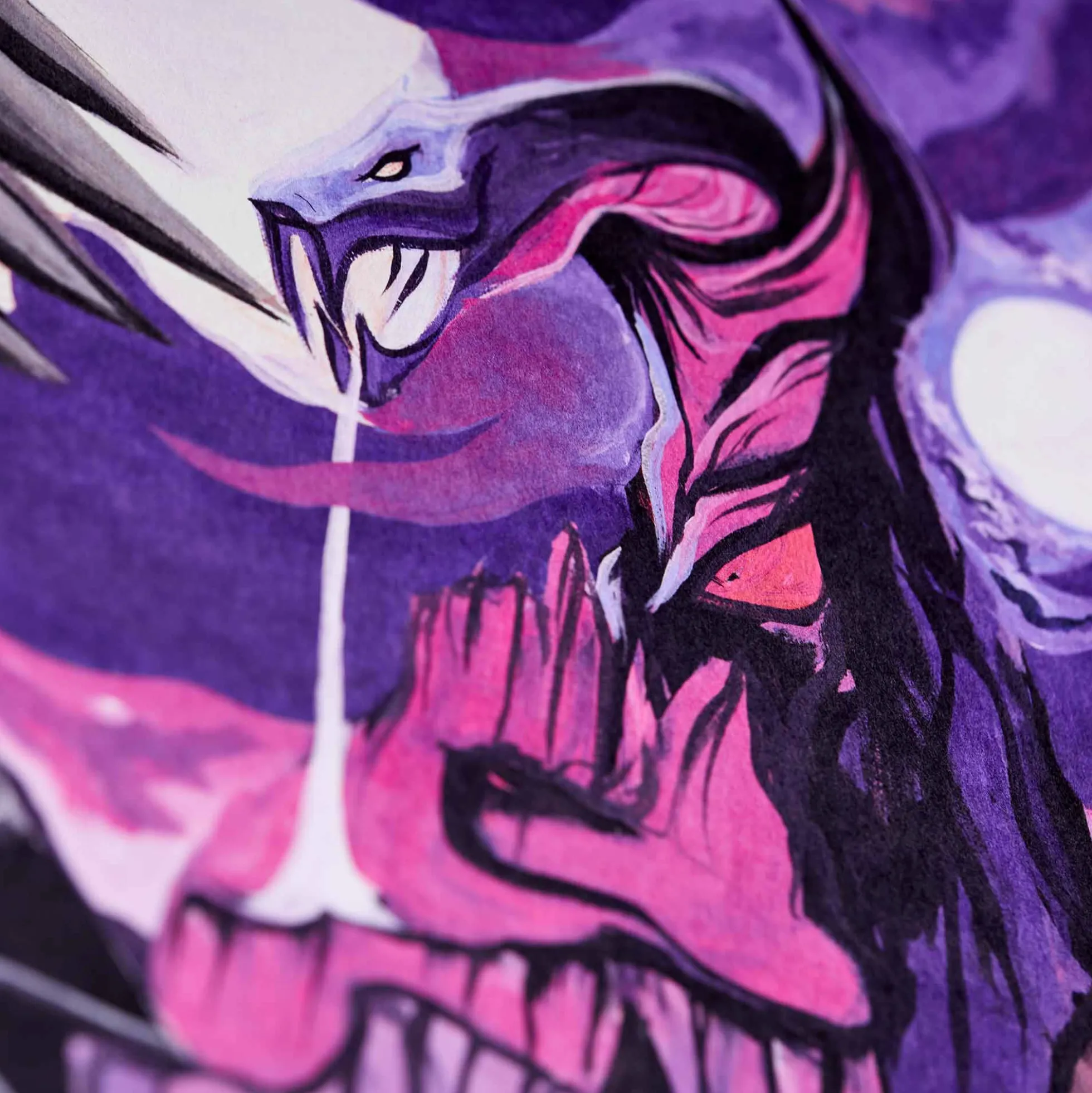 Gianni Lee X Skeletor Artist Print