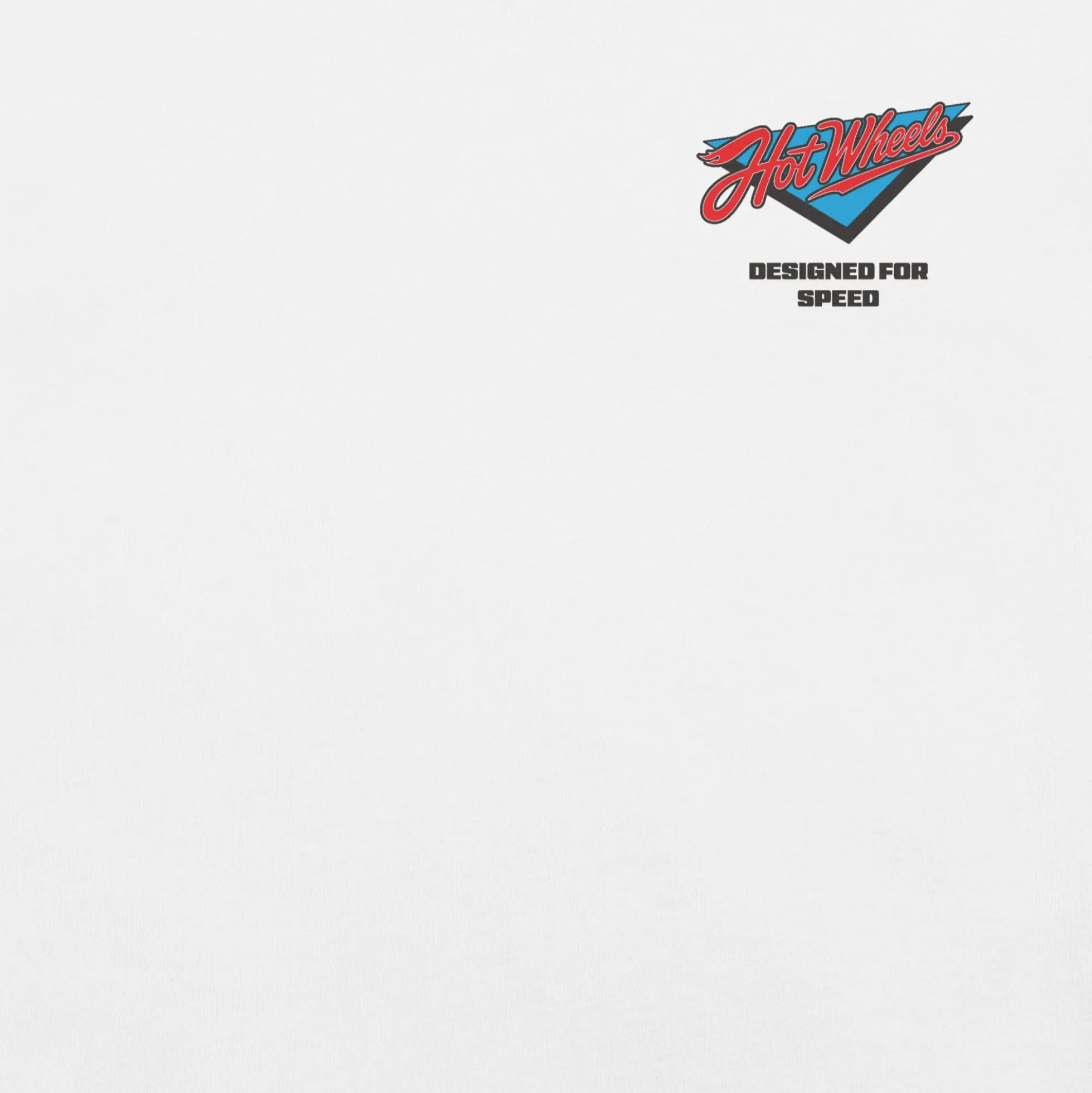 Hot Wheels Designed for Speed White T-shirt