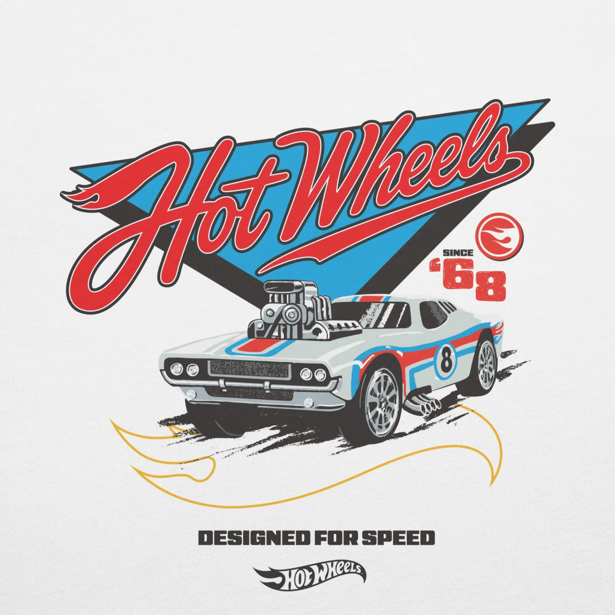 Hot Wheels Designed for Speed White T-shirt