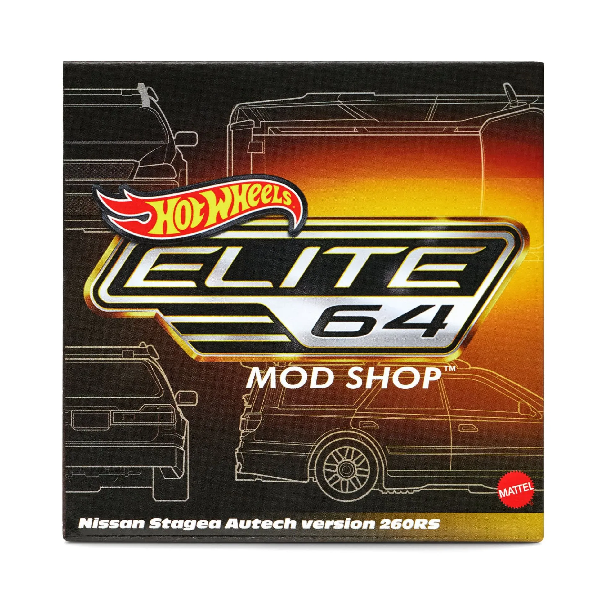 Hot Wheels Elite 64 Mod Shop Nissan Stagea