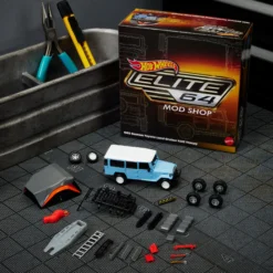 Hot Wheels Elite 64 Mod Shop 1982 Custom Toyota Land Cruiser FJ45 Troopy