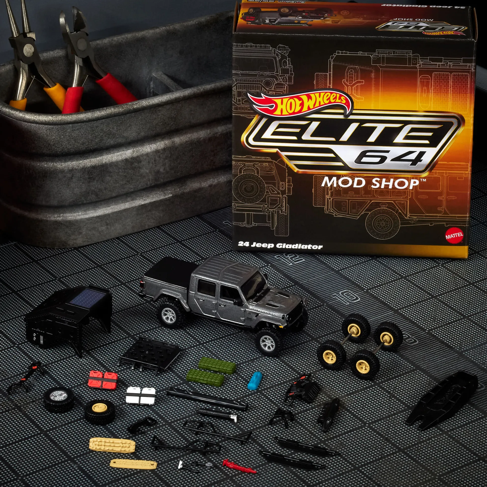 Hot Wheels Elite 64 Mod Shop ’24 Jeep Gladiator