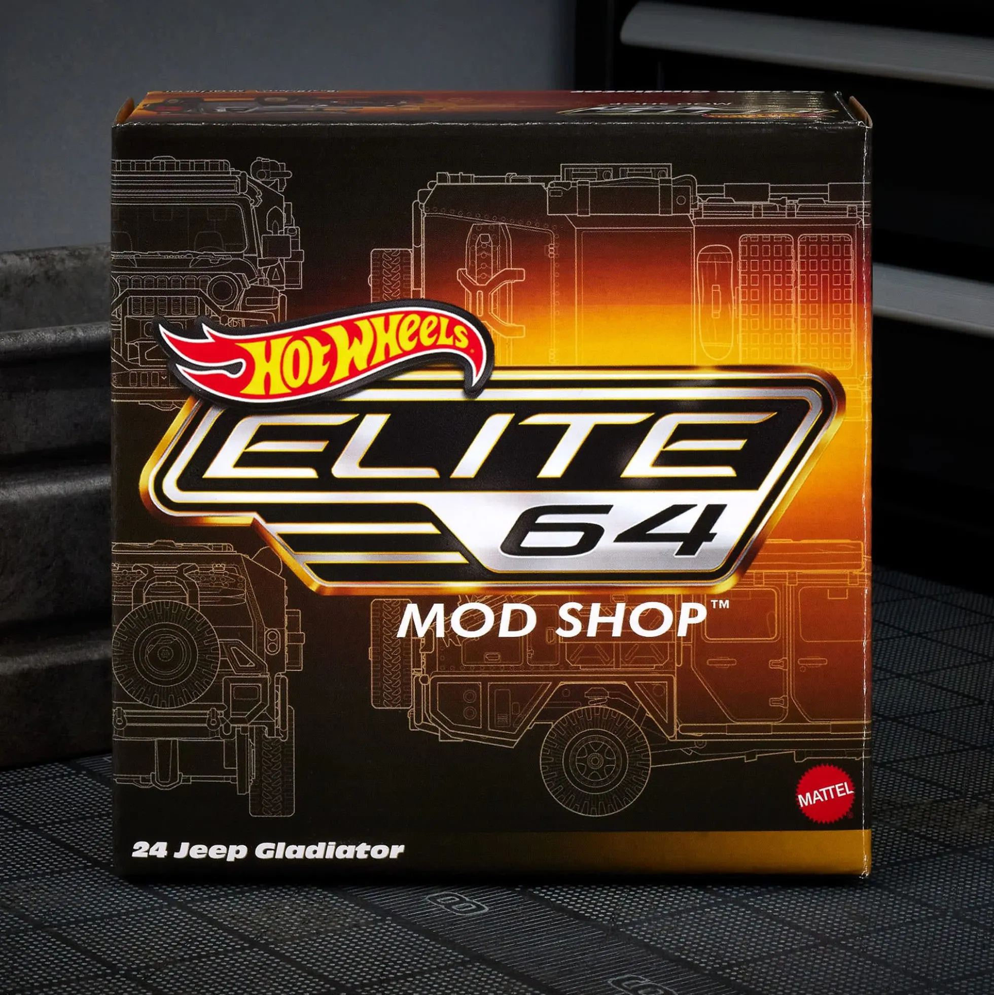 Hot Wheels Elite 64 Mod Shop ’24 Jeep Gladiator