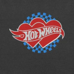 Hot Wheels Embroidered Checkered Hearts T-Shirt