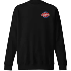 Hot Wheels Embroidered Checkered Hearts Sweatshirt