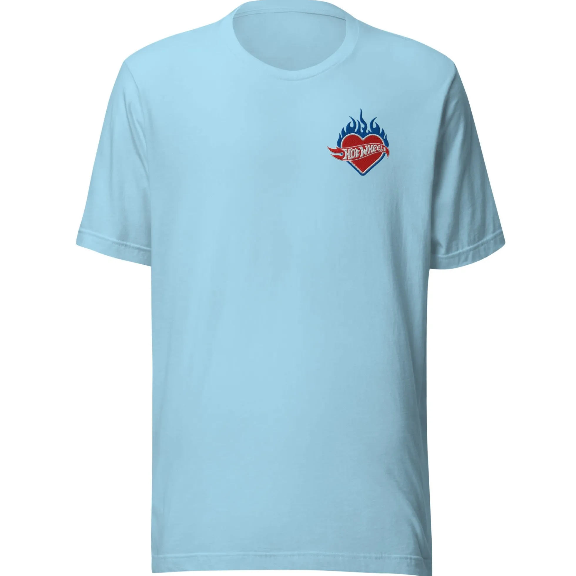 Hot Wheels Embroidered Heart T-Shirt