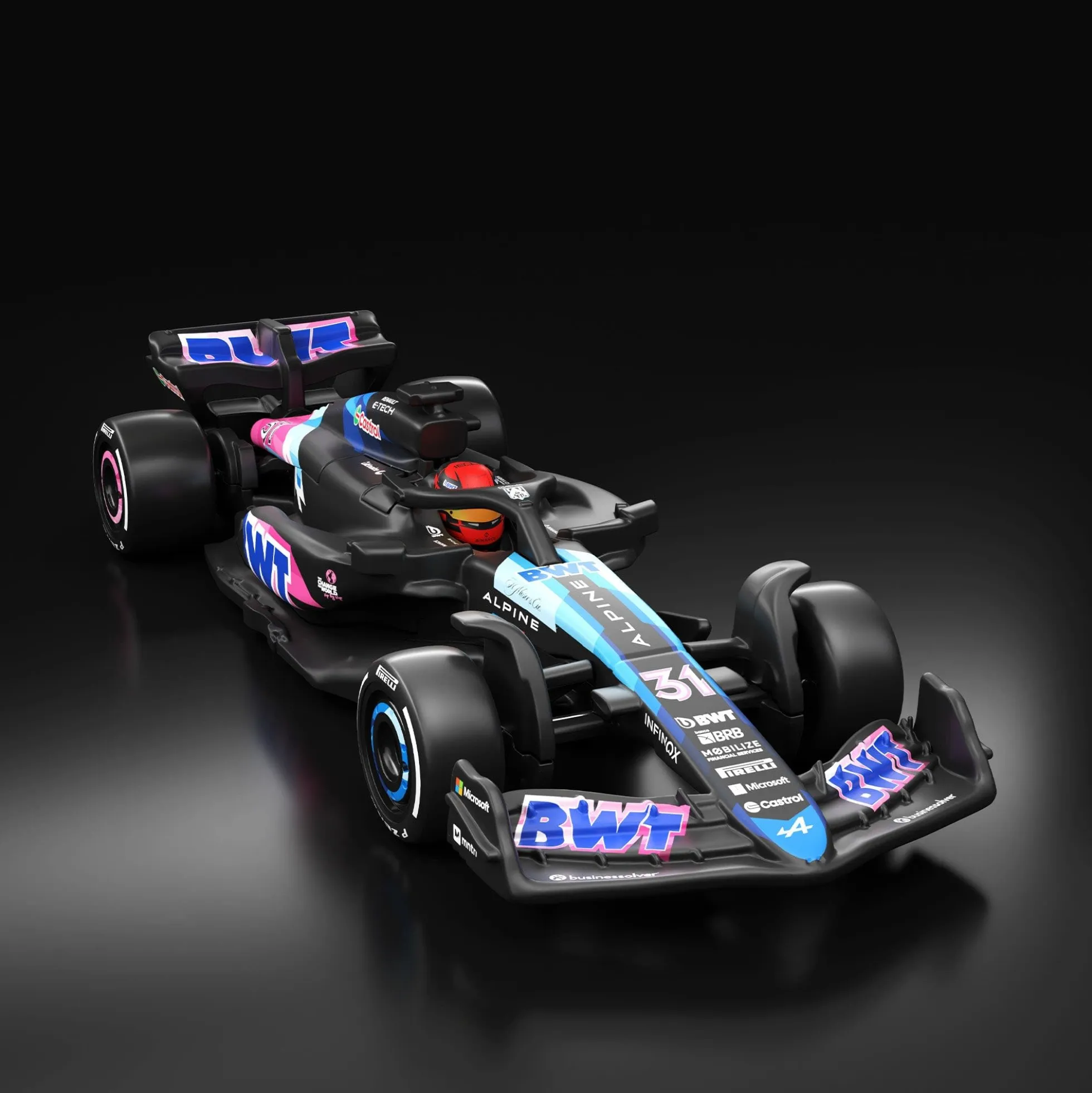 Hot Wheels F1 Series: 2024 BWT Alpine F1 Team A524 Car #31