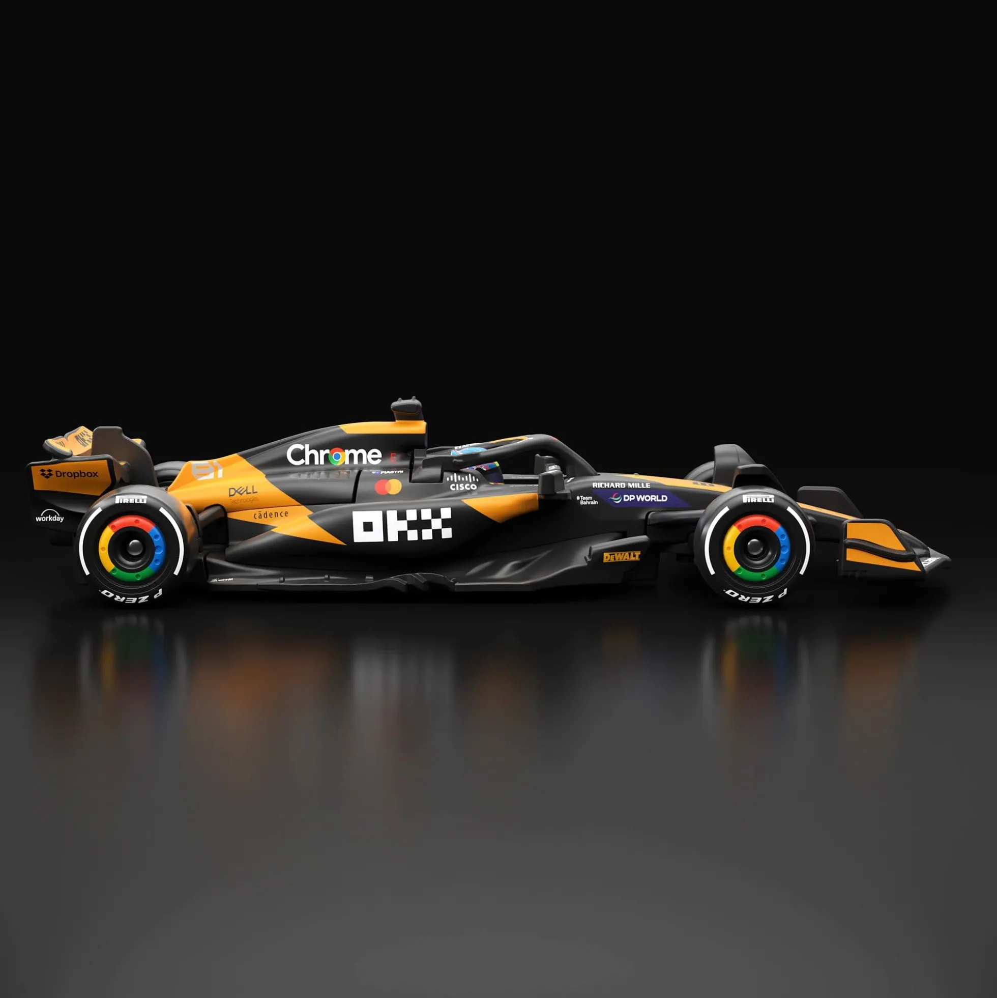 Hot Wheels F1 Series: 2024 McLaren Formula 1 Team MCL38 Car #81