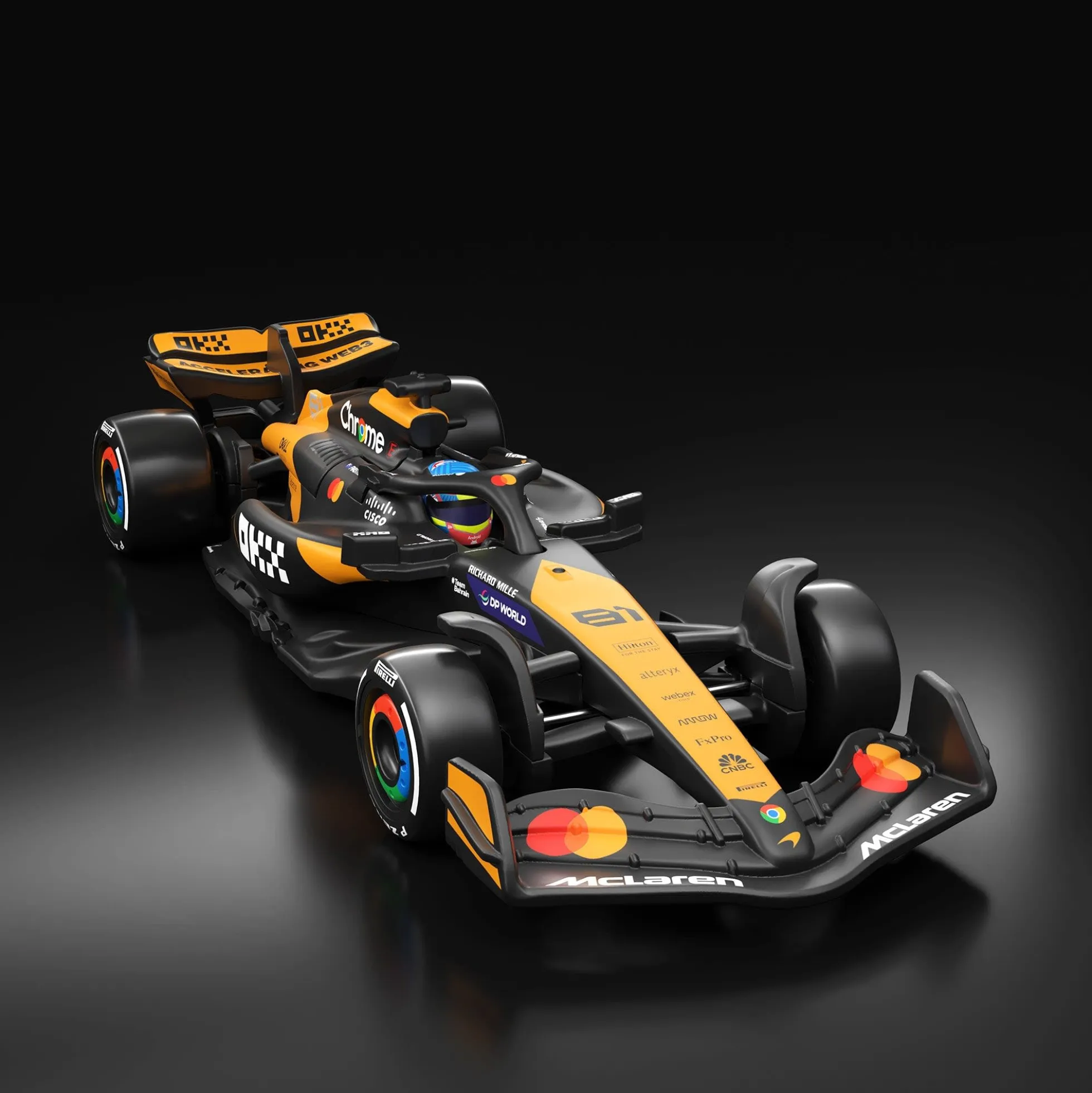 Hot Wheels F1 Series: 2024 McLaren Formula 1 Team MCL38 Car #81