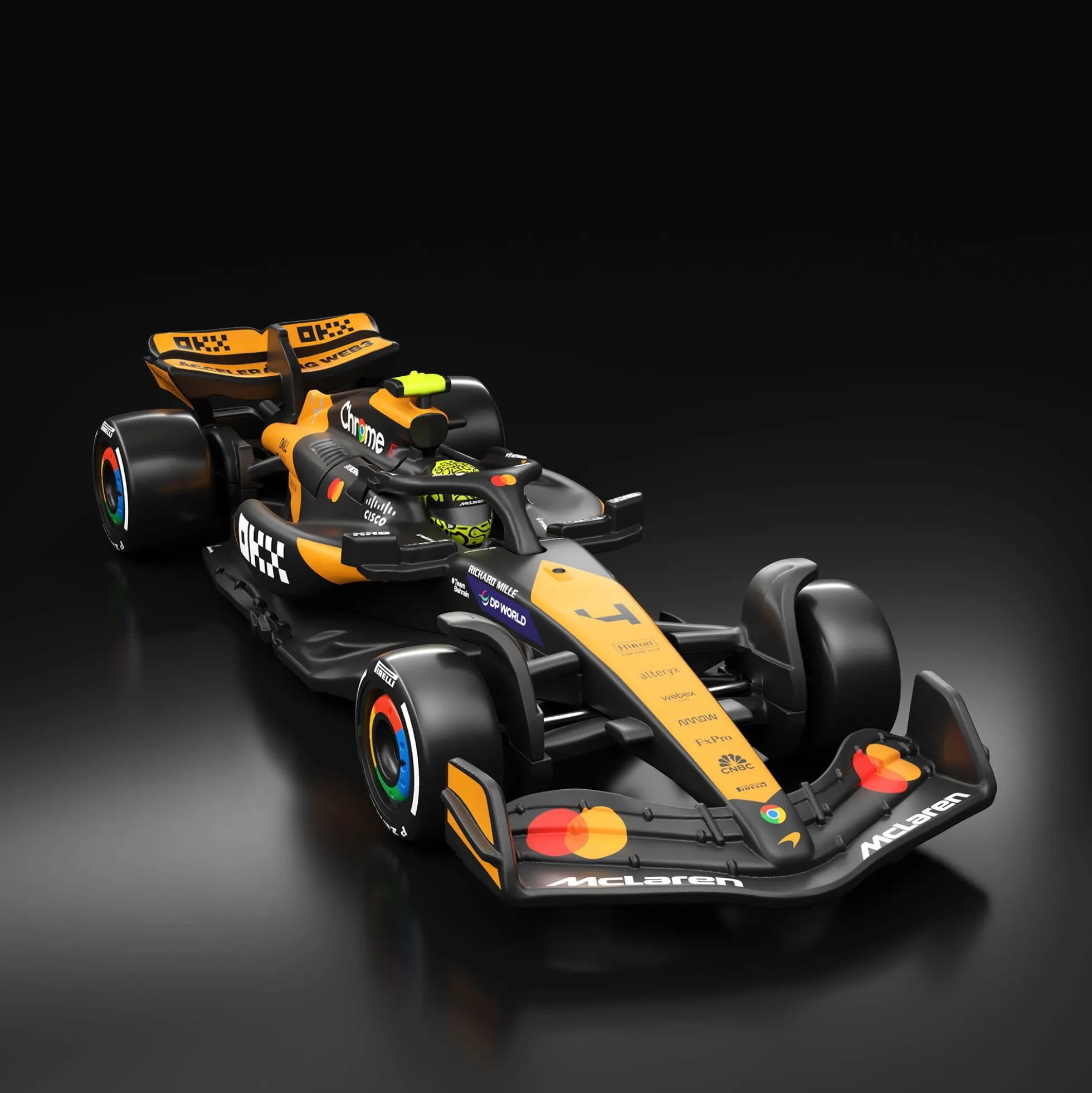 Hot Wheels F1 Series: 2024 McLaren Formula 1 Team MCL38 Car #4