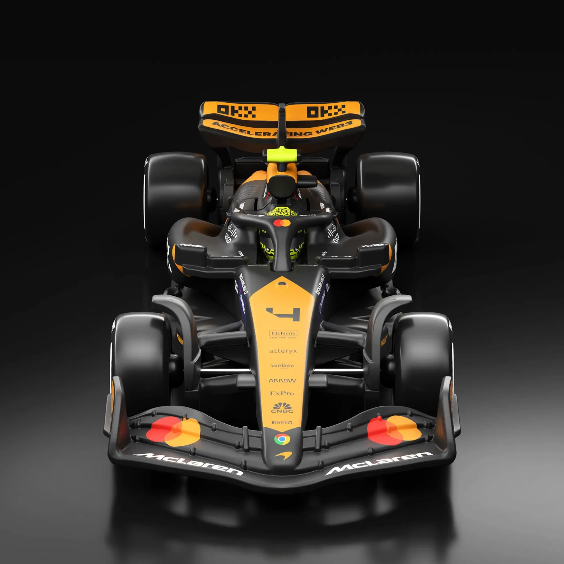 Hot Wheels F1 Series: 2024 McLaren Formula 1 Team MCL38 Car #4