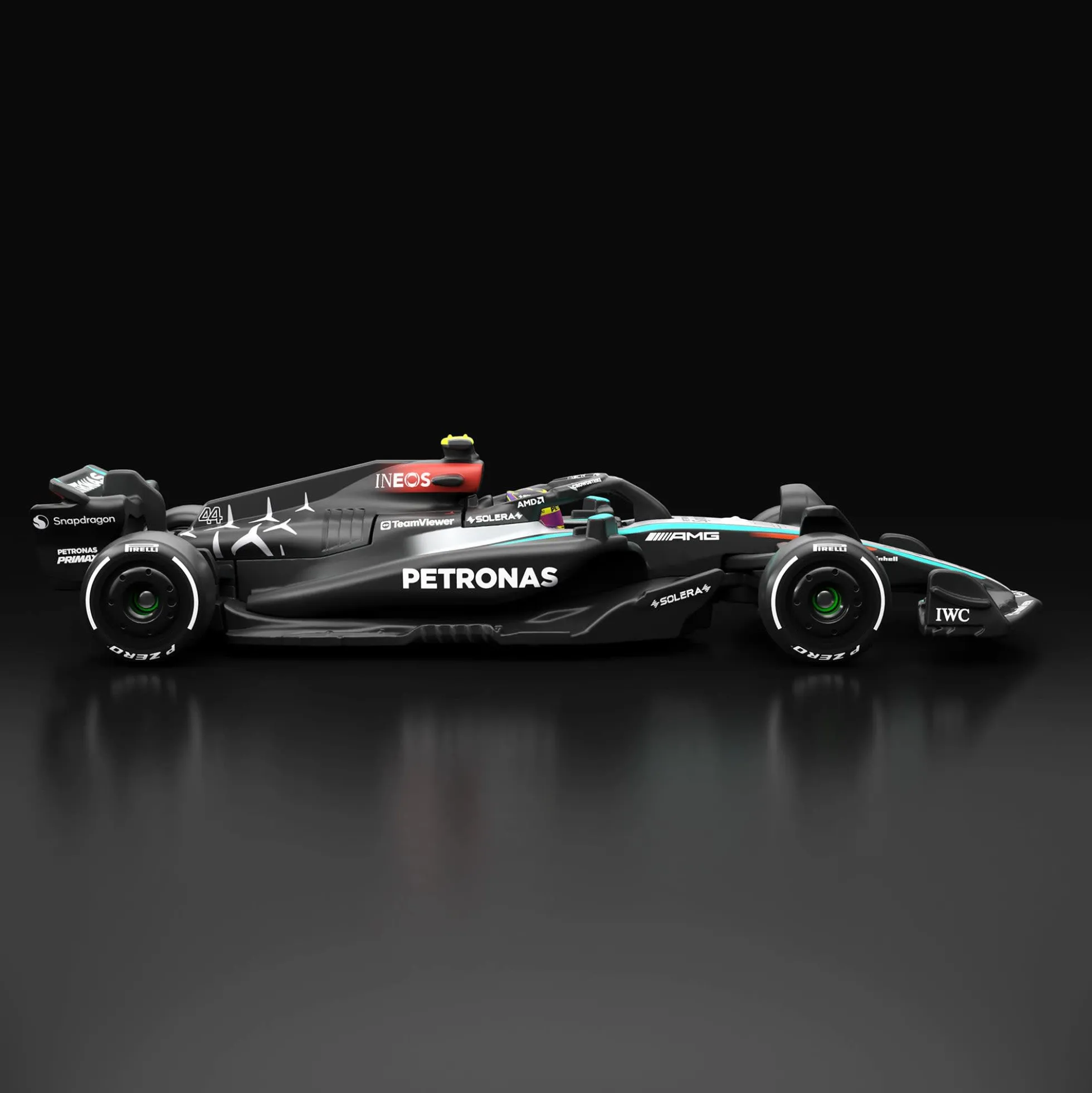 Hot Wheels F1 Series: 2024 Mercedes-AMG PETRONAS Formula One Team W15 Car #44