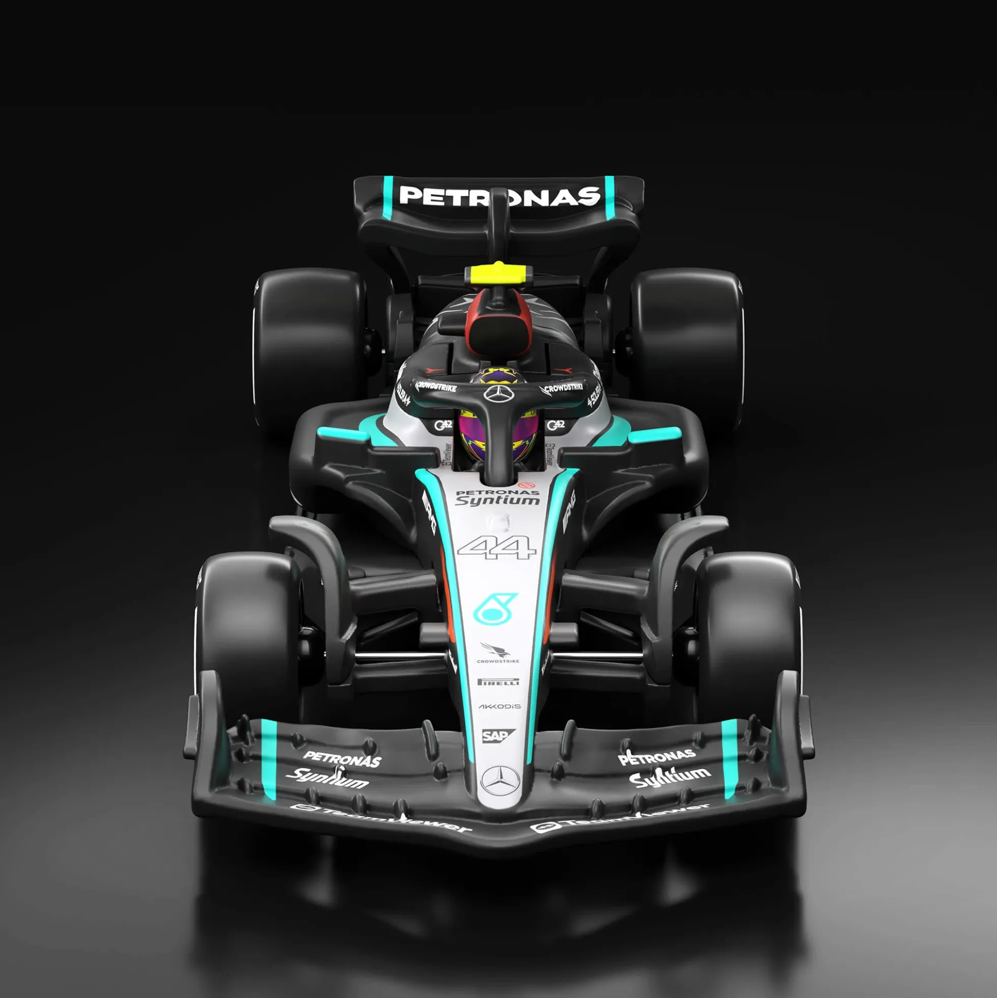 Hot Wheels F1 Series: 2024 Mercedes-AMG PETRONAS Formula One Team W15 Car #44