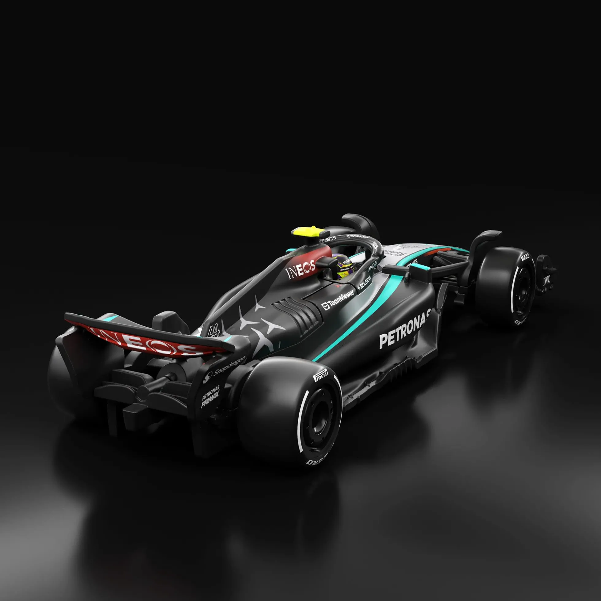 Hot Wheels F1 Series: 2024 Mercedes-AMG PETRONAS Formula One Team W15 Car #44