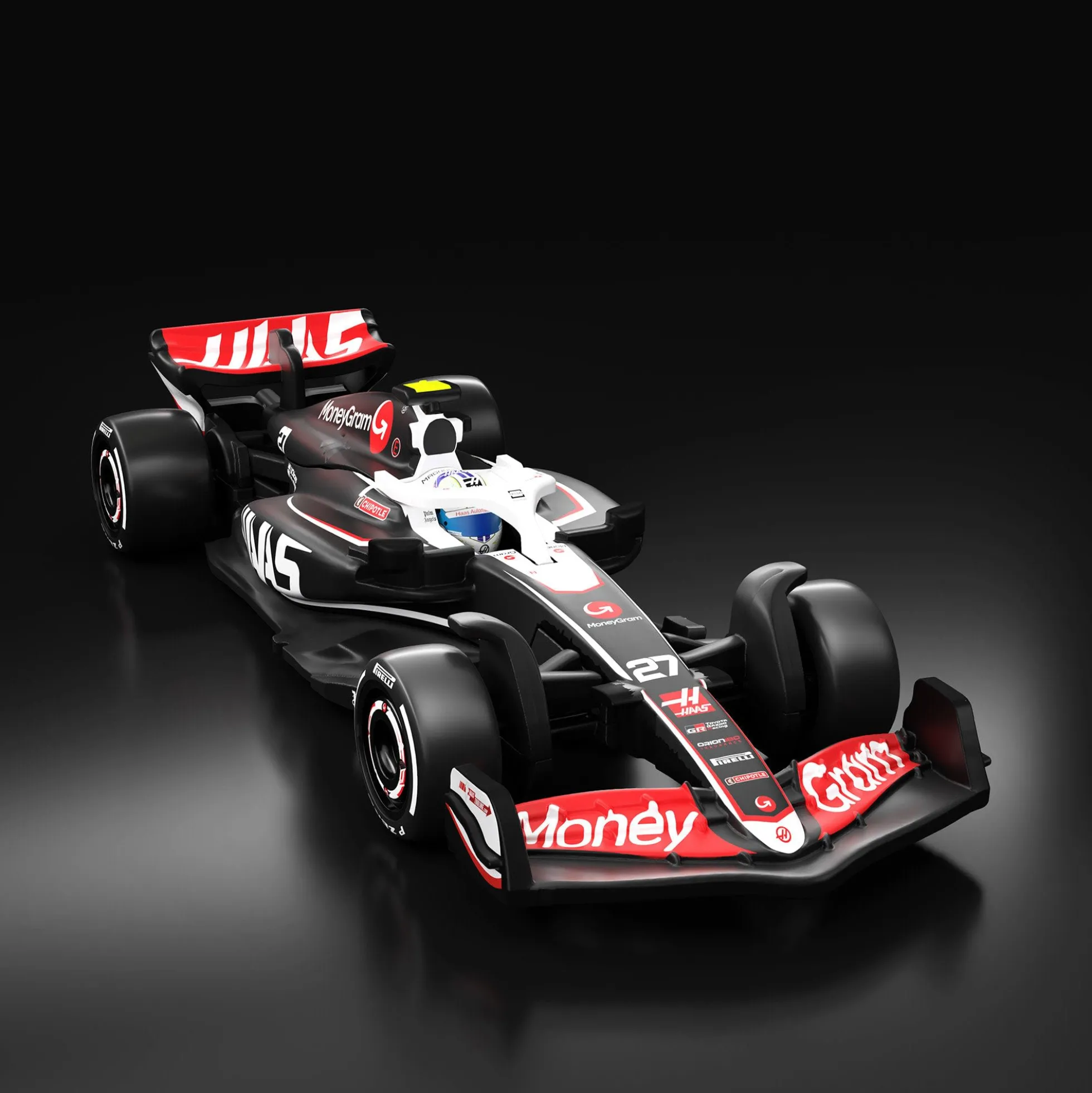 Hot Wheels F1 Series: 2024 MoneyGram Haas F1 Team VF-24 Car #27