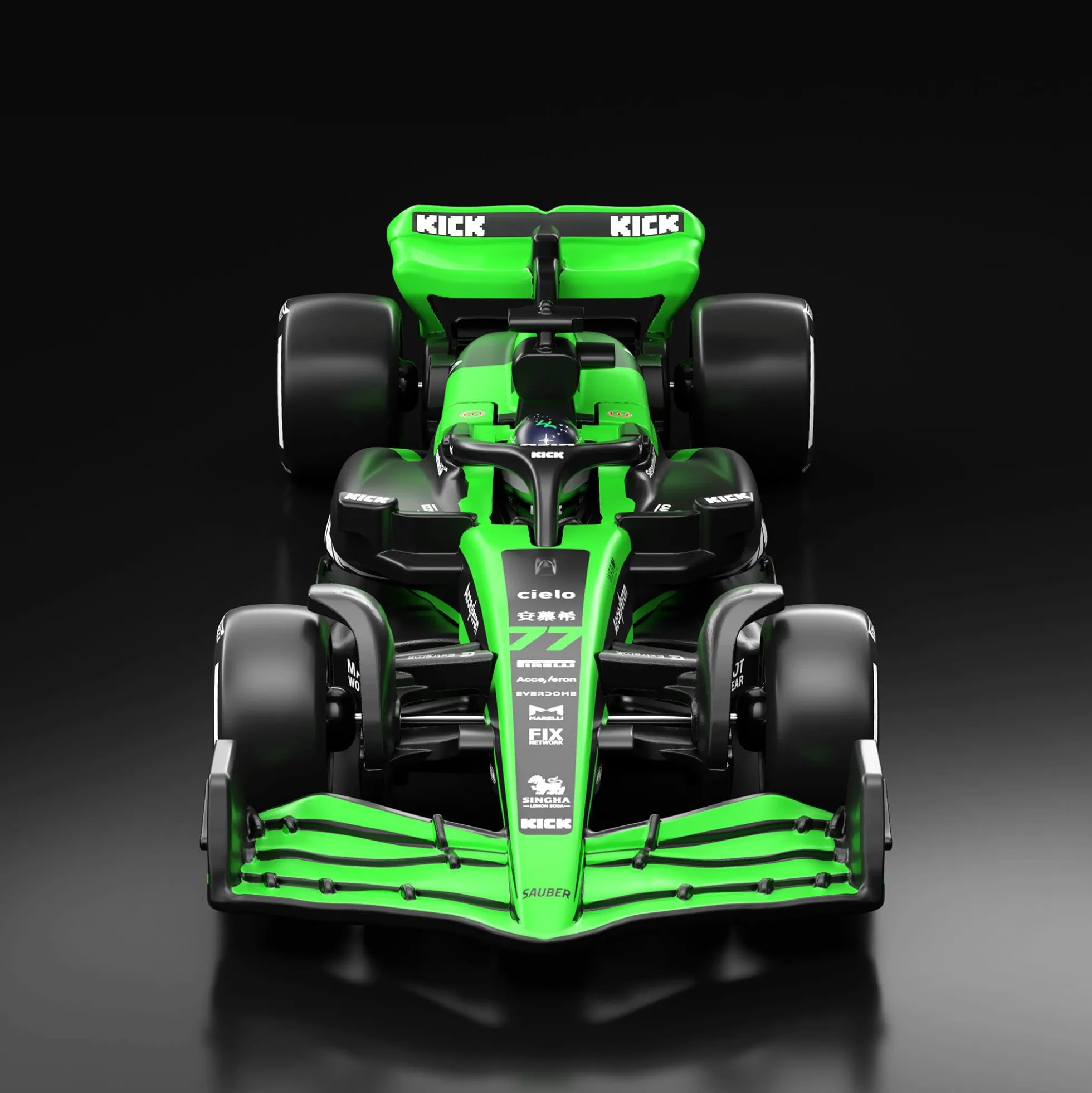 Hot Wheels F1 Series: 2024 Stake F1 Team KICK Sauber C44 Car #77