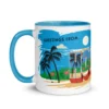 Hot Wheels Greetings White Mug