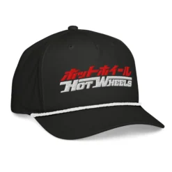 Hot Wheels in Katakana Black Hat