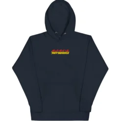 Hot Wheels in Katakana Navy Embroidered Hoodie