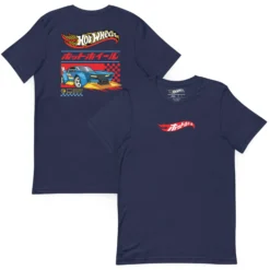 Hot Wheels in Katakana Navy T-Shirt