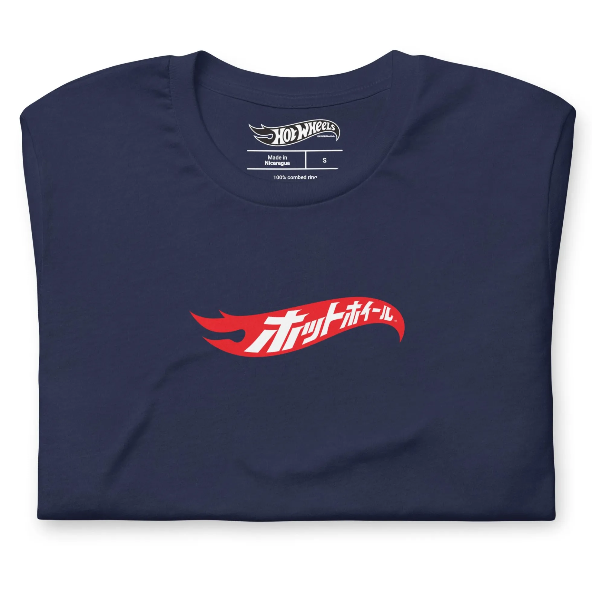 Hot Wheels in Katakana Navy T-Shirt