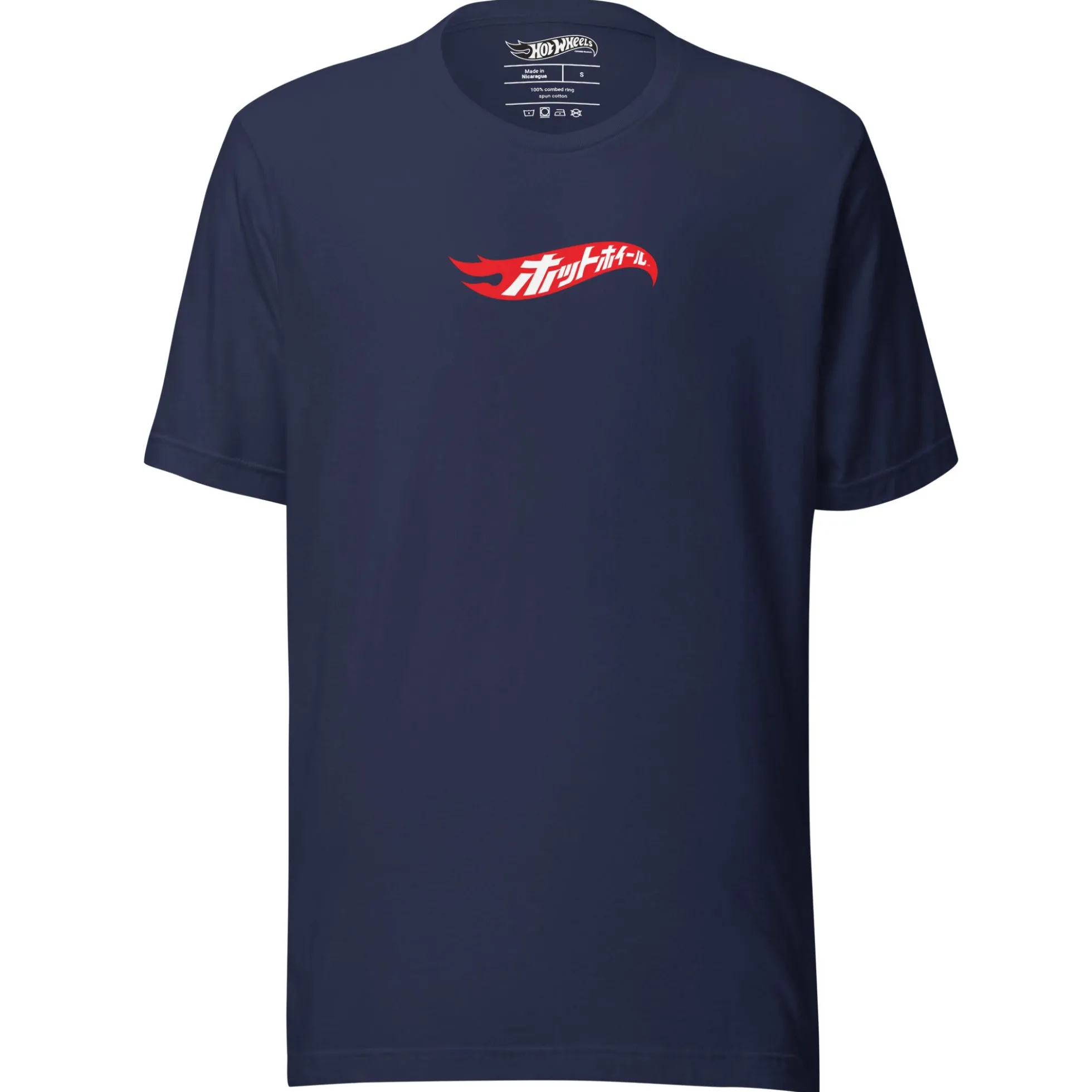 Hot Wheels in Katakana Navy T-Shirt