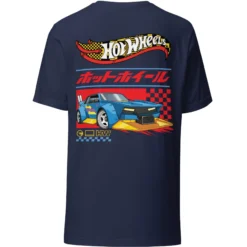 Hot Wheels in Katakana Navy T-Shirt