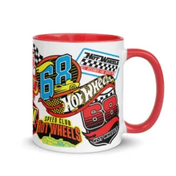 Hot Wheels in Katakana White Mug