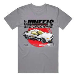 Hot Wheels in Katakanai Grey T-Shirt