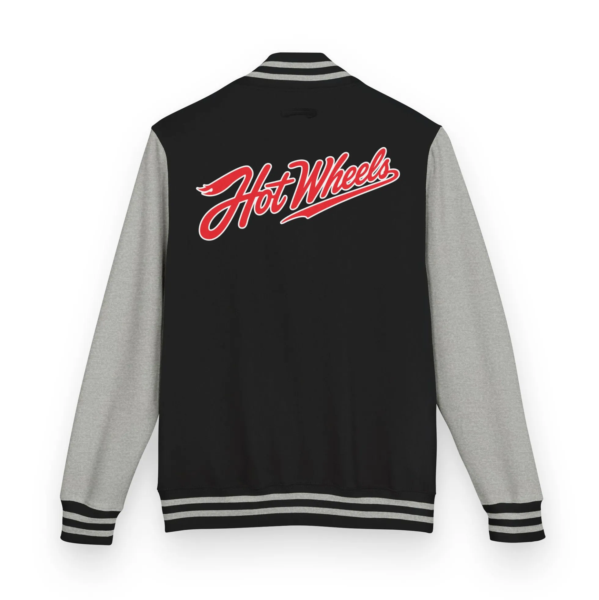 Hot Wheels Logo Black Varsity Jacket