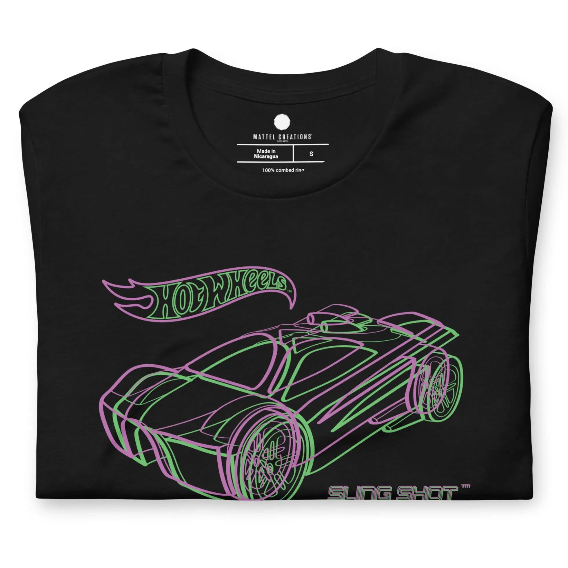 Hot Wheels MC Revealed Fan-Designed Black T-Shirt