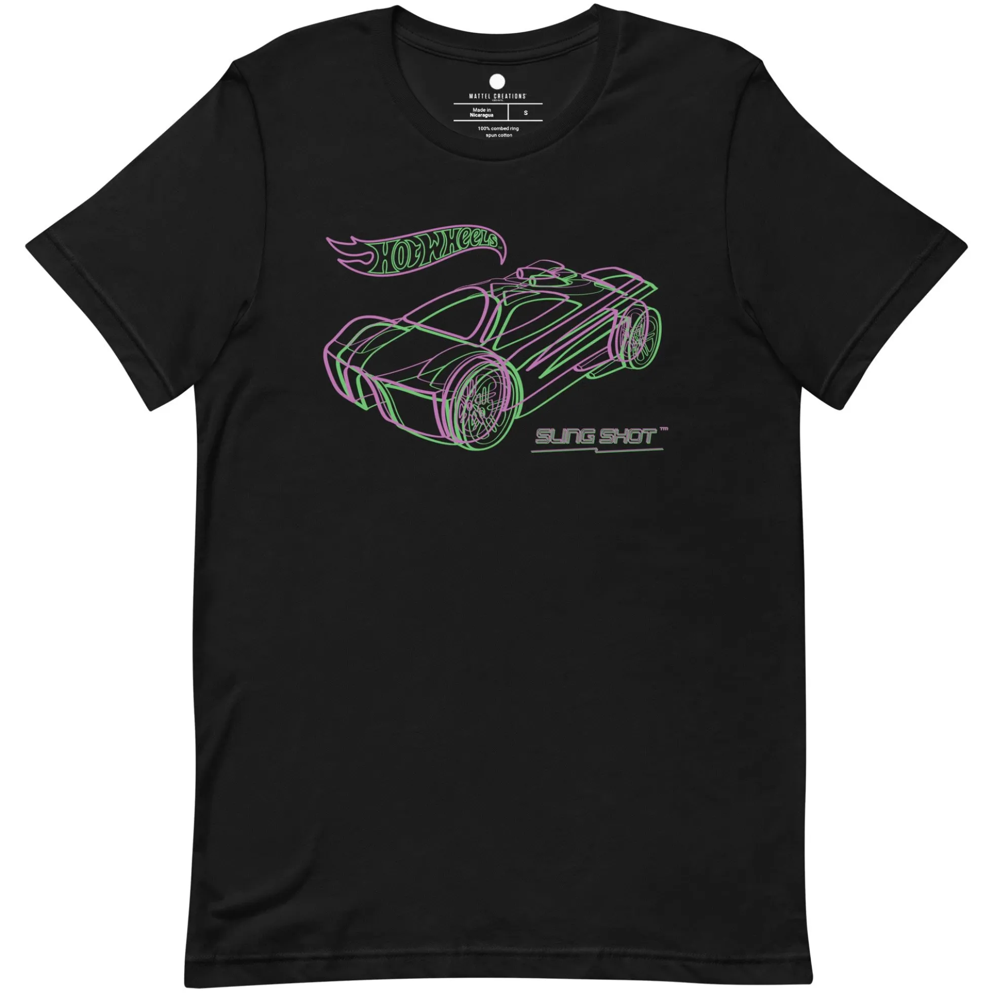 Hot Wheels MC Revealed Fan-Designed Black T-Shirt