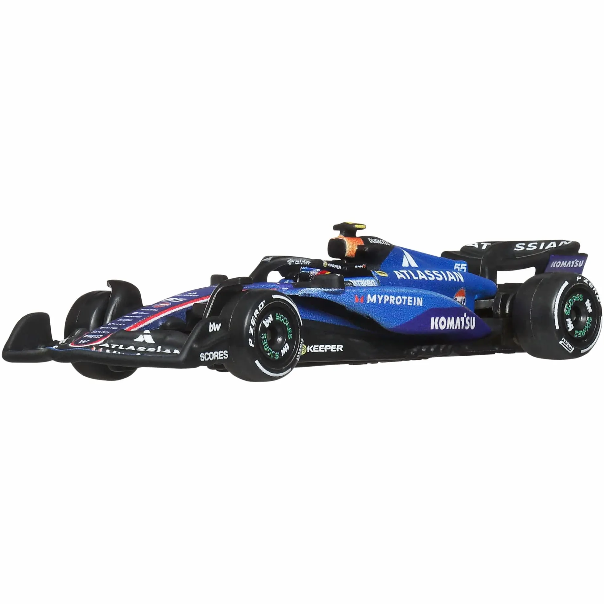 Hot Wheels Premium Atlassian Williams Racing 2025 Formula 1® Team #55