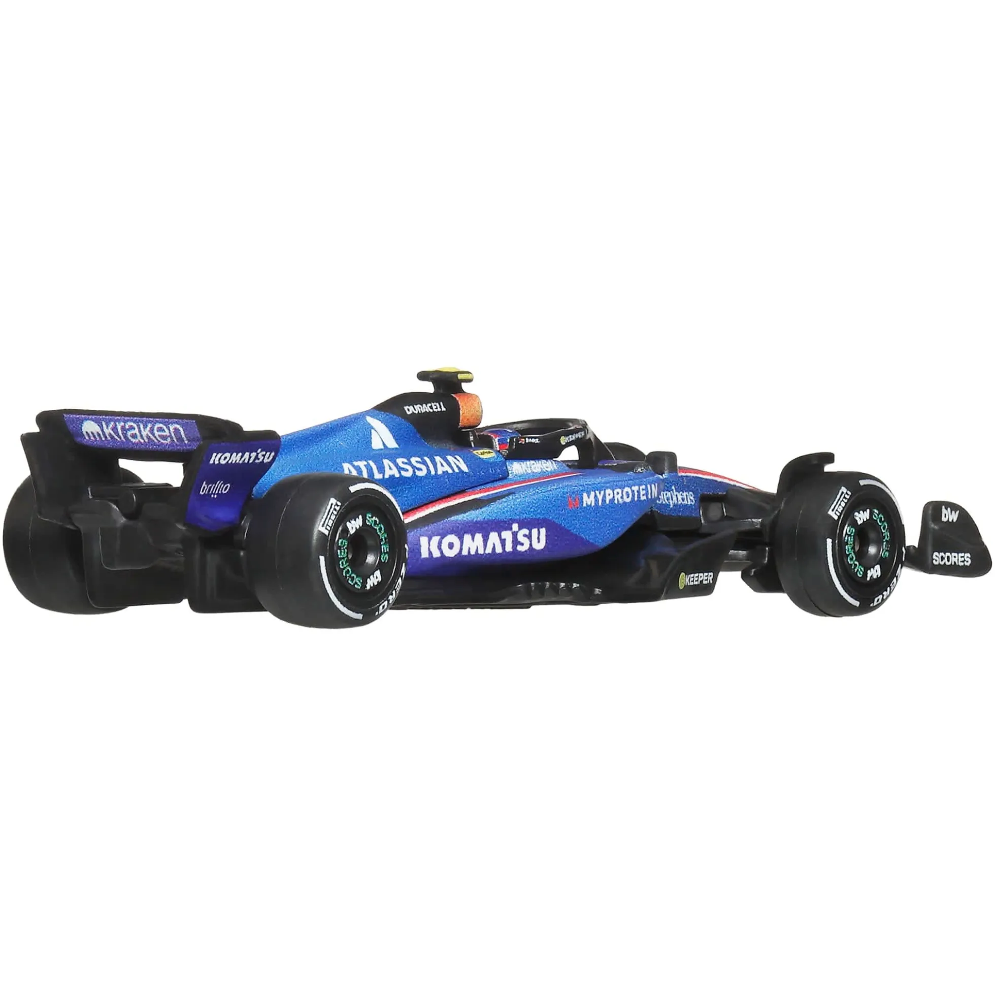 Hot Wheels Premium Atlassian Williams Racing 2025 Formula 1® Team #55