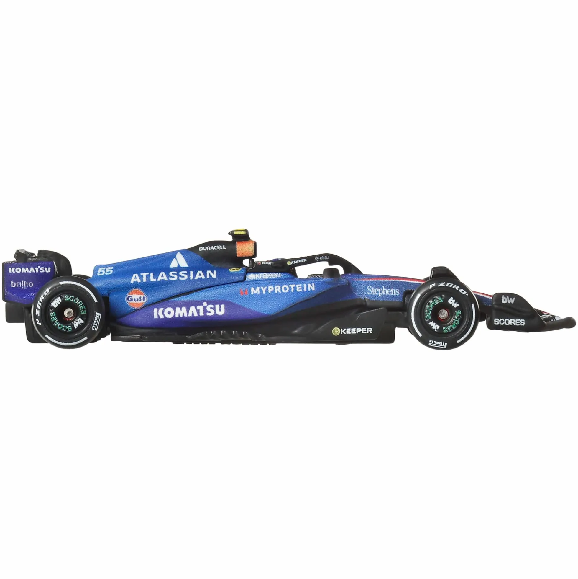 Hot Wheels Premium Atlassian Williams Racing 2025 Formula 1® Team #55