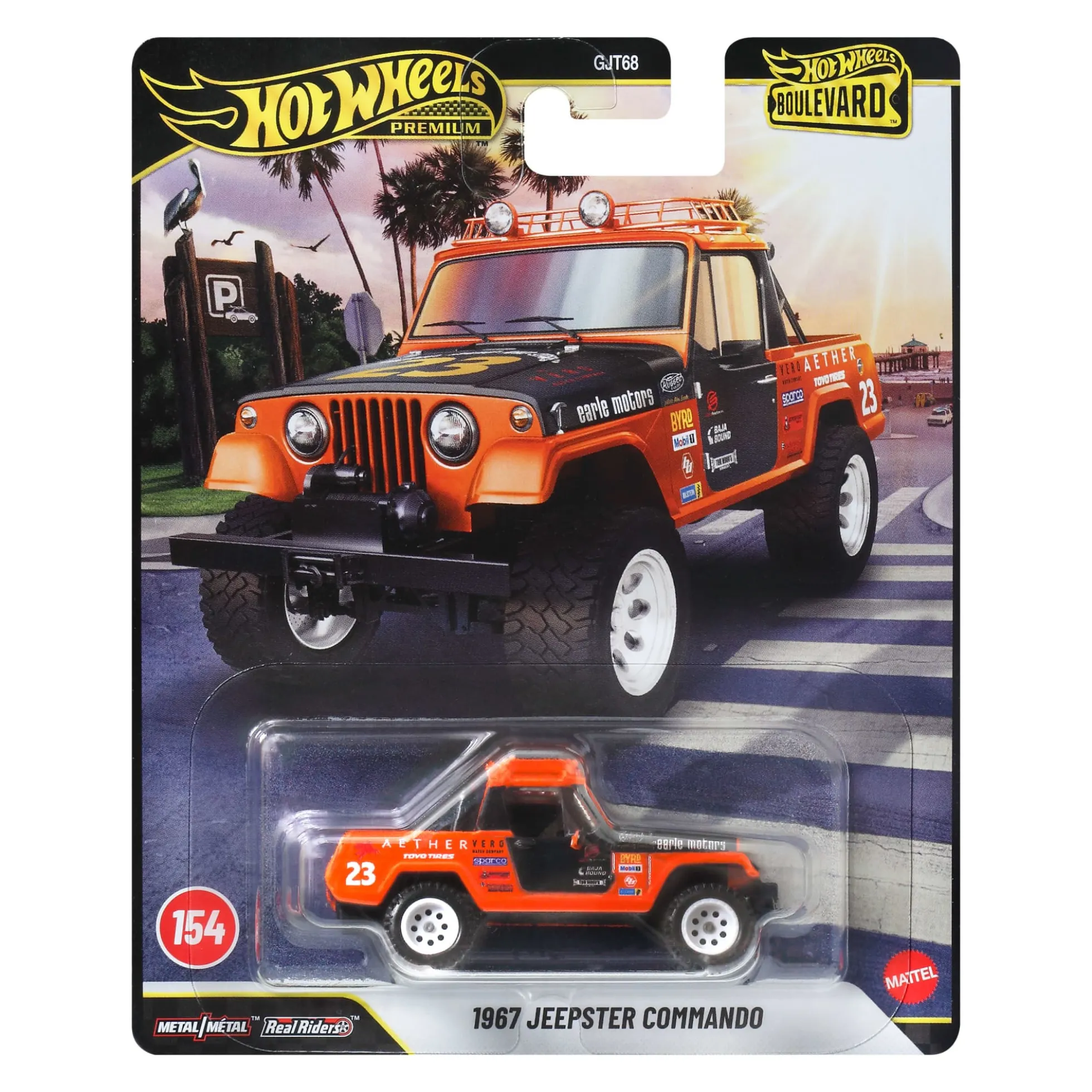 Hot Wheels Premium Boulevard 1967 Jeeperster Commando