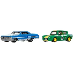 Hot Wheels Premium Car Culture 2-Pack Custom / Personnalisé '64 Galaxie 500 & '67 Ford Anglia Racer Voiture De Course