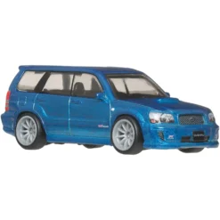 Hot Wheels Premium Car Culture 2-Pack - 2005 Mitsubishi Lancer Evolution IX Wagon / Remorque & 2004 Subaru Forester STI